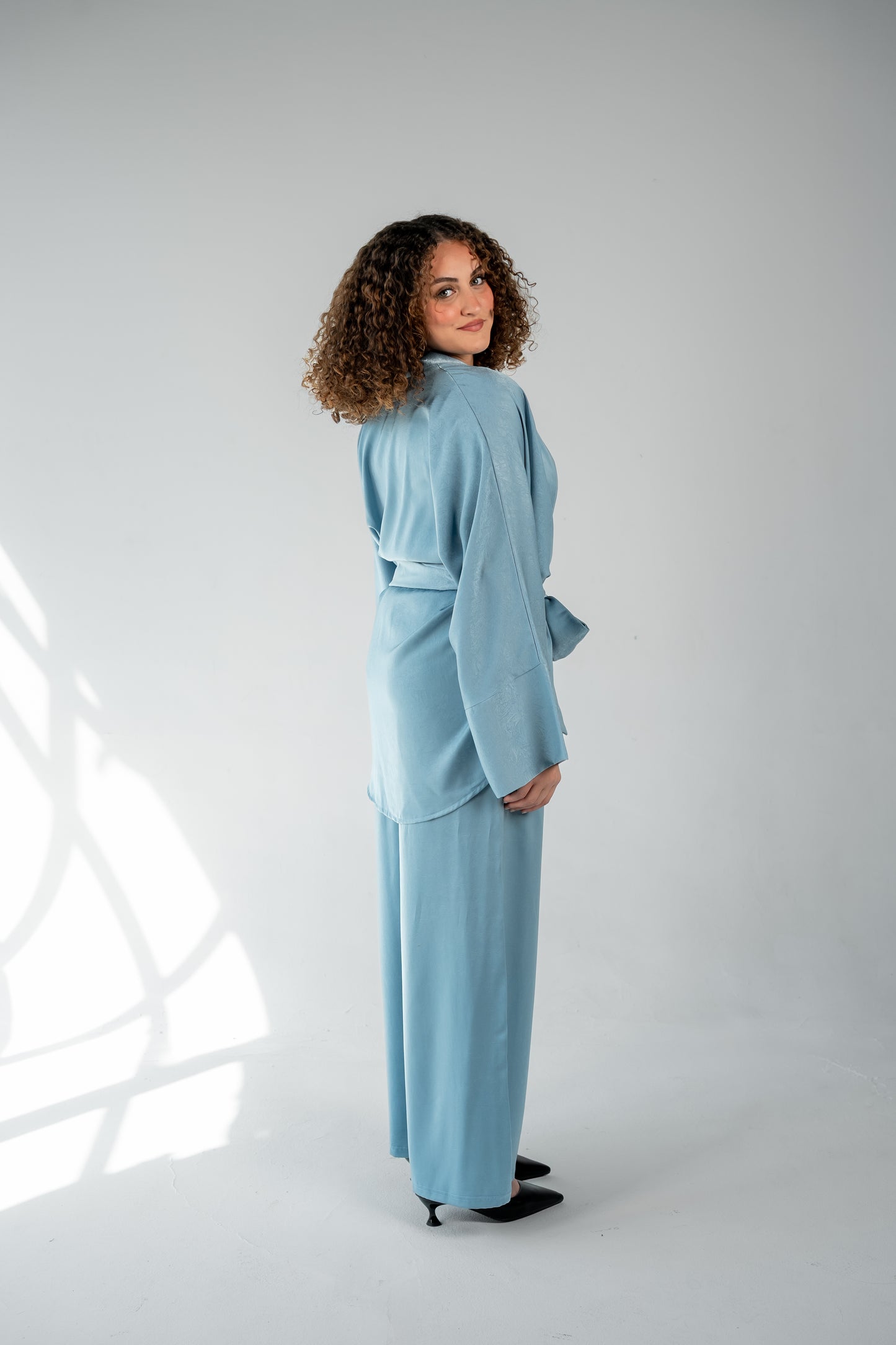 Luxe Set in Baby Blue