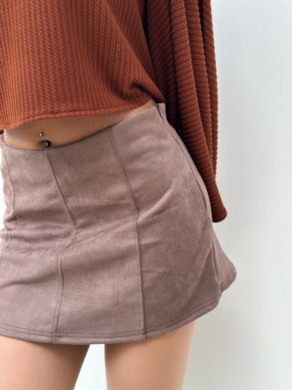 Skirt Story in Suede