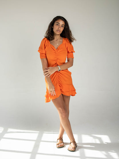 Take me to Bali Orange Dress