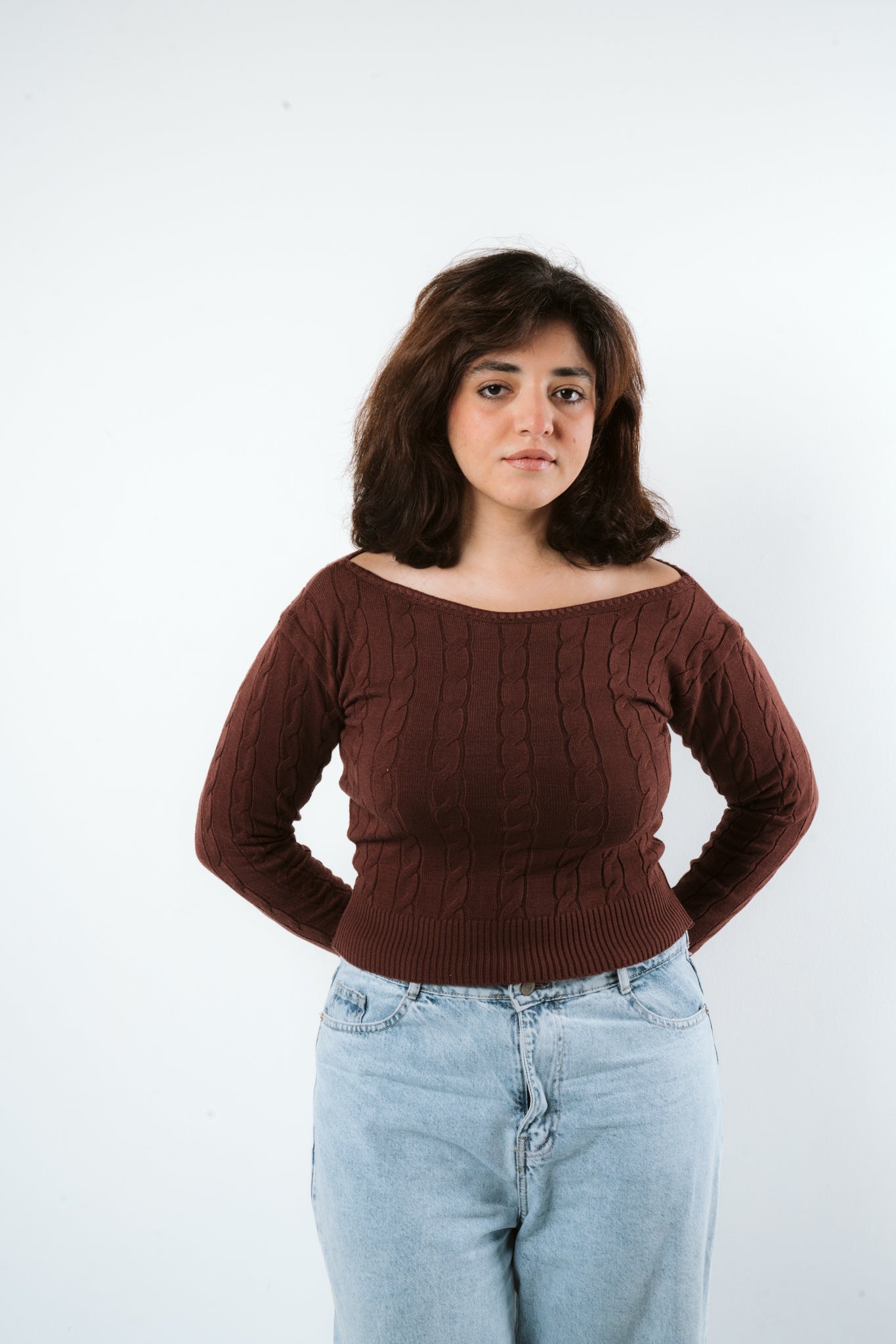 Winter Breeze Off-shoulder