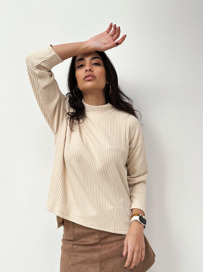 Light beige sweater (sweater only)