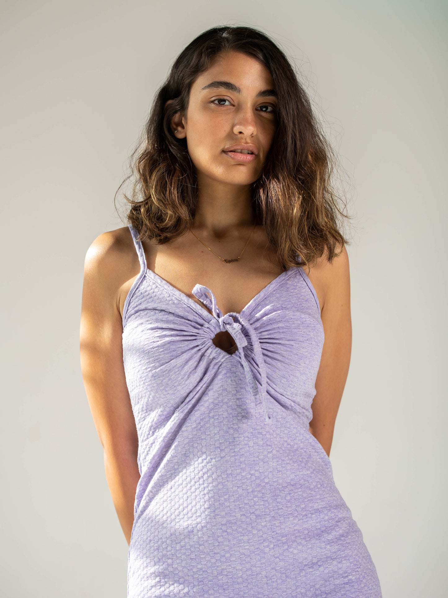 Breezy Babe Mini Lilac Dress