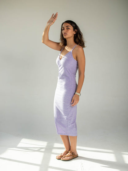 Beach Baddie Dress in Lilac