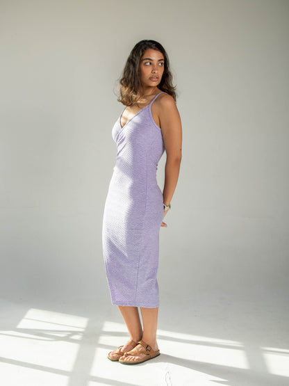 Beach Baddie Dress in Lilac