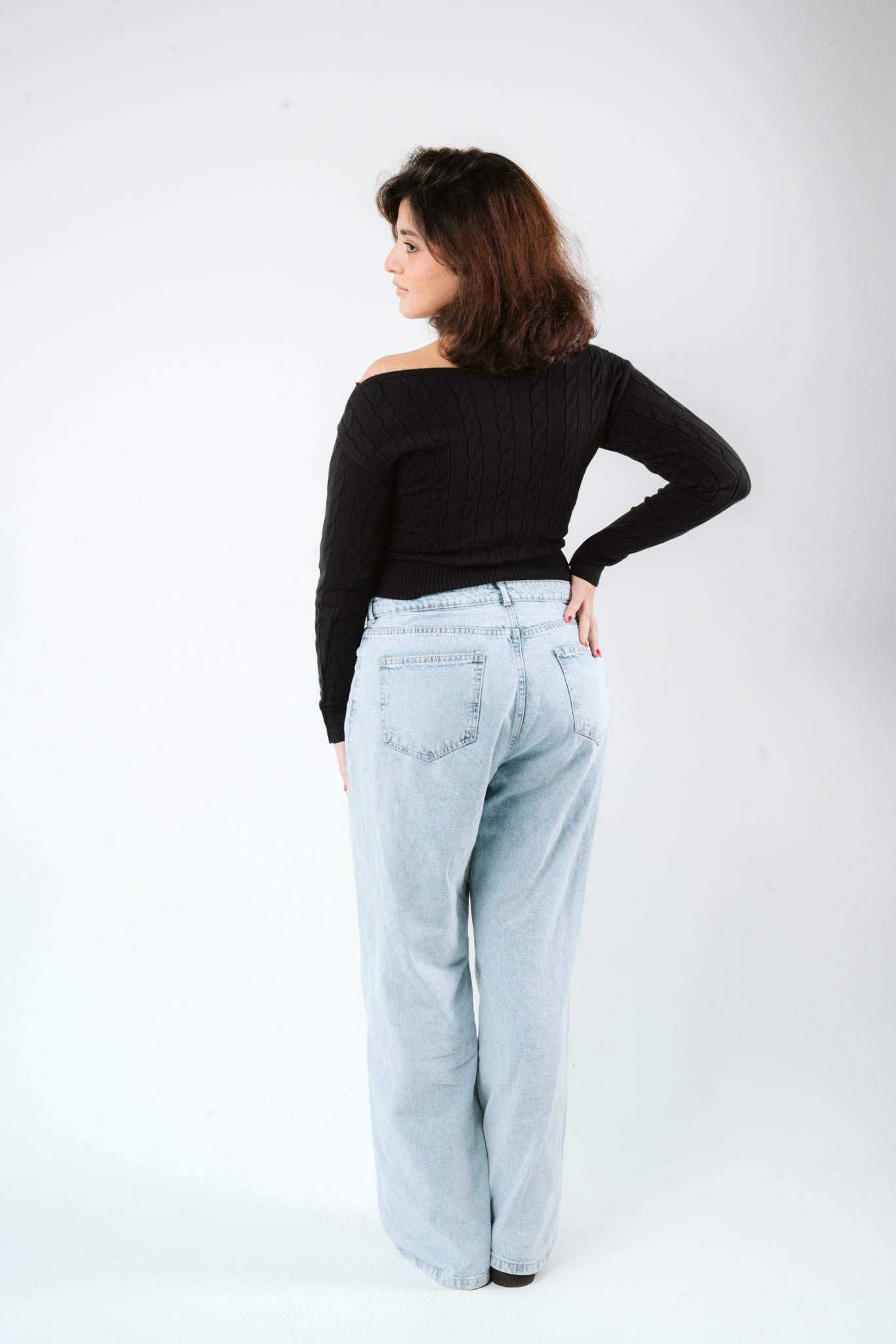 Winter Breeze Off-shoulder