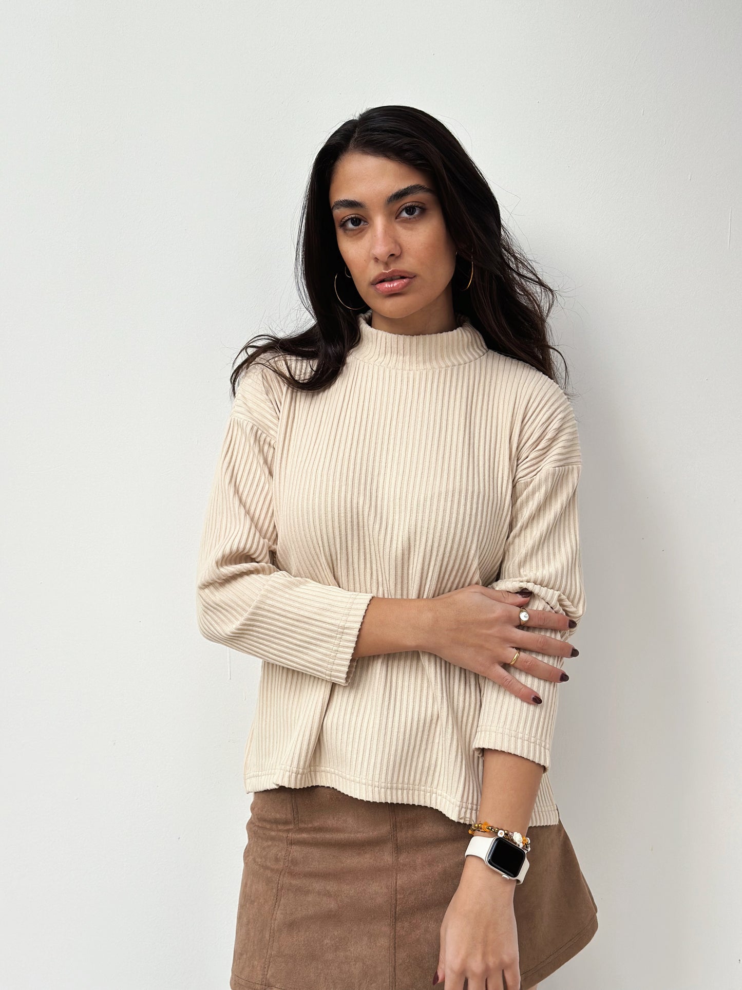 Light beige sweater (sweater only)