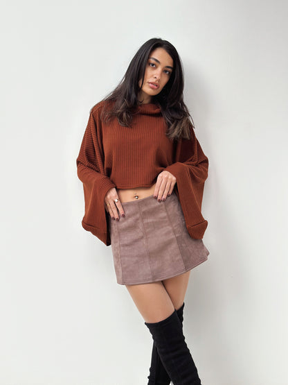 Skirt Story in Suede