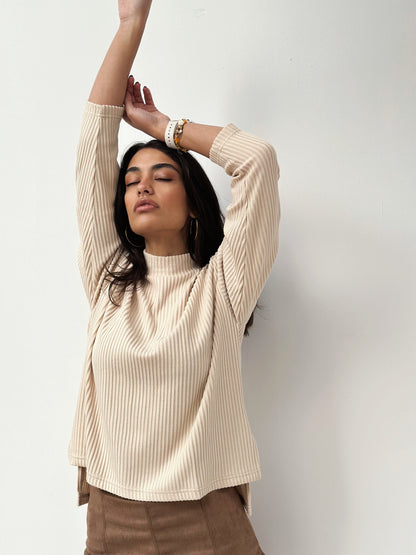 Light beige sweater (sweater only)