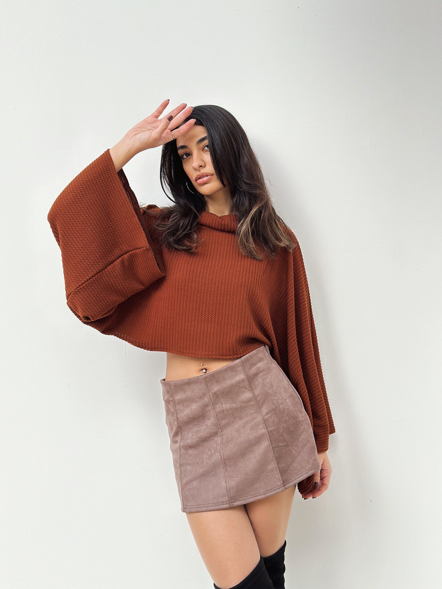 Skirt Story in Suede