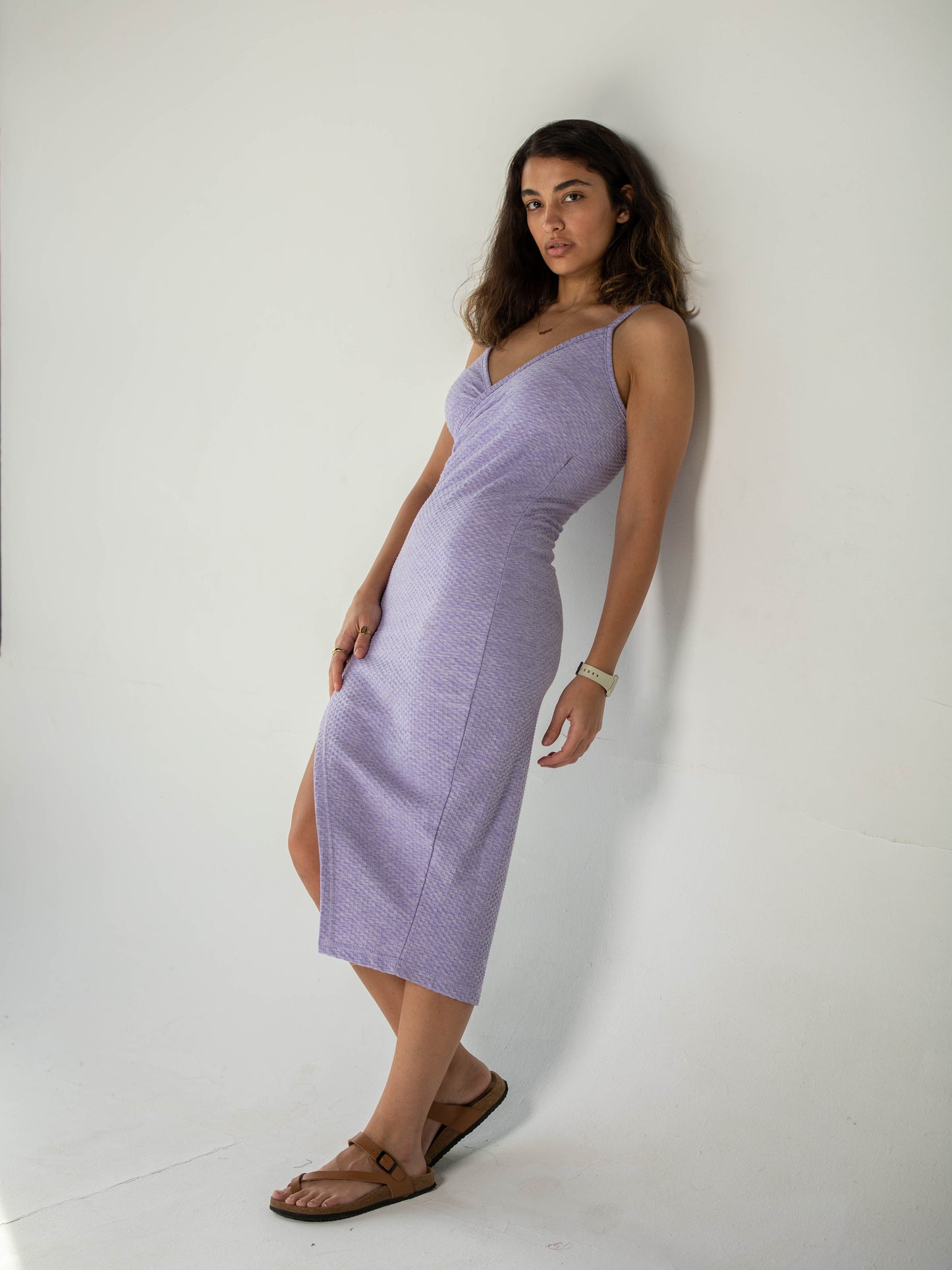 Beach Baddie Dress in Lilac