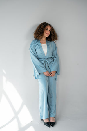 Luxe Set in Baby Blue
