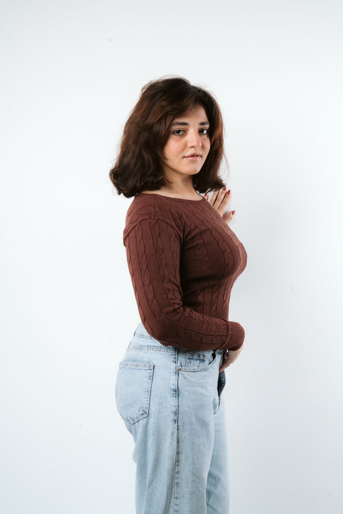 Winter Breeze Off-shoulder