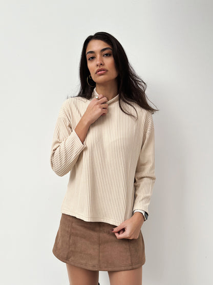 Light beige sweater (sweater only)