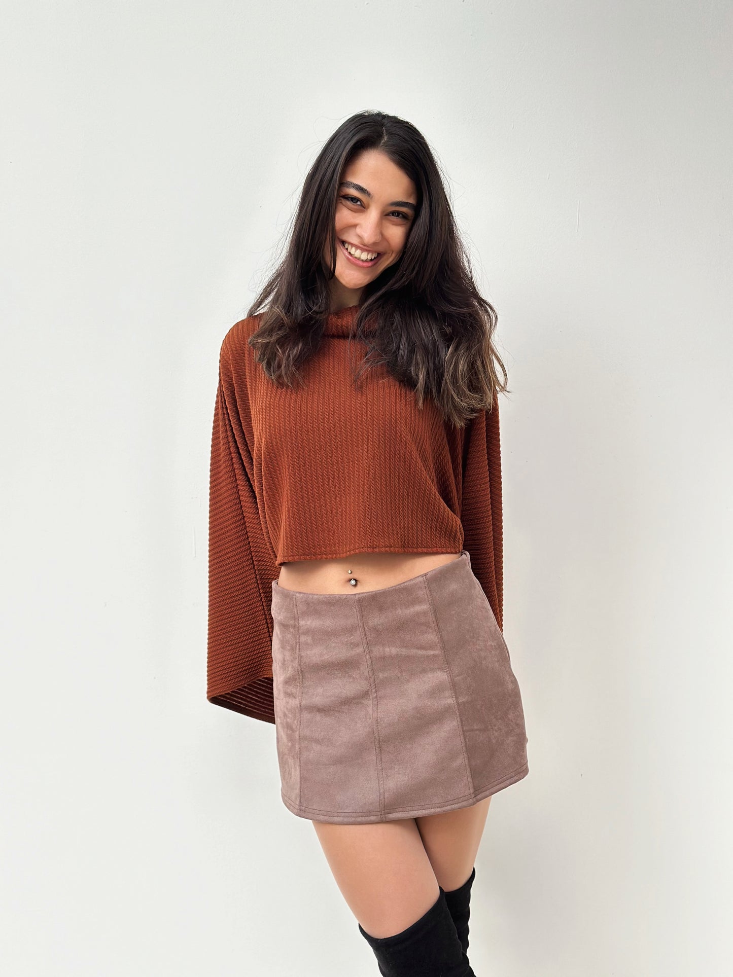 Skirt Story in Suede