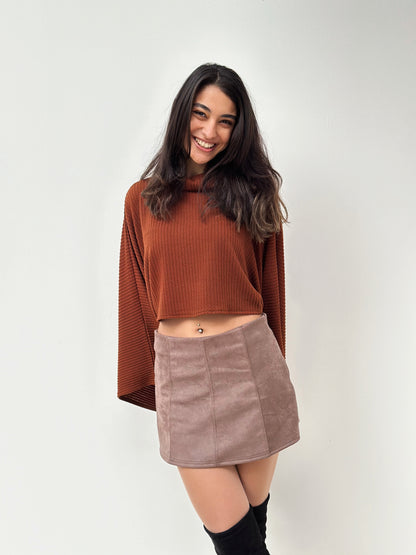 Skirt Story in Suede