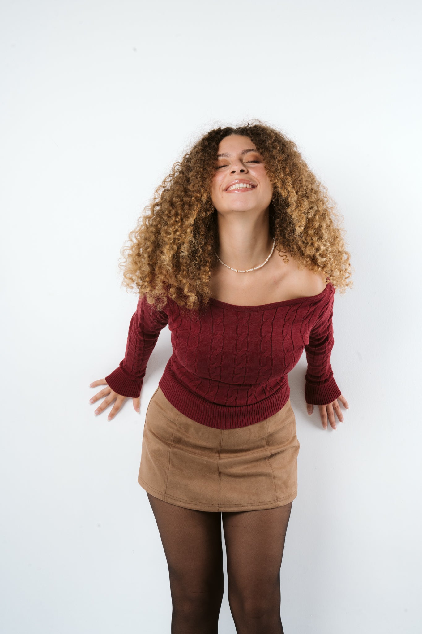 Winter Breeze Off-shoulder