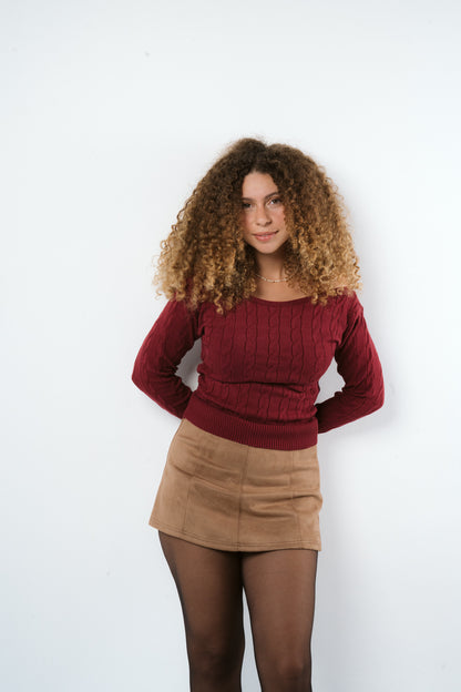 Winter Breeze Off-shoulder