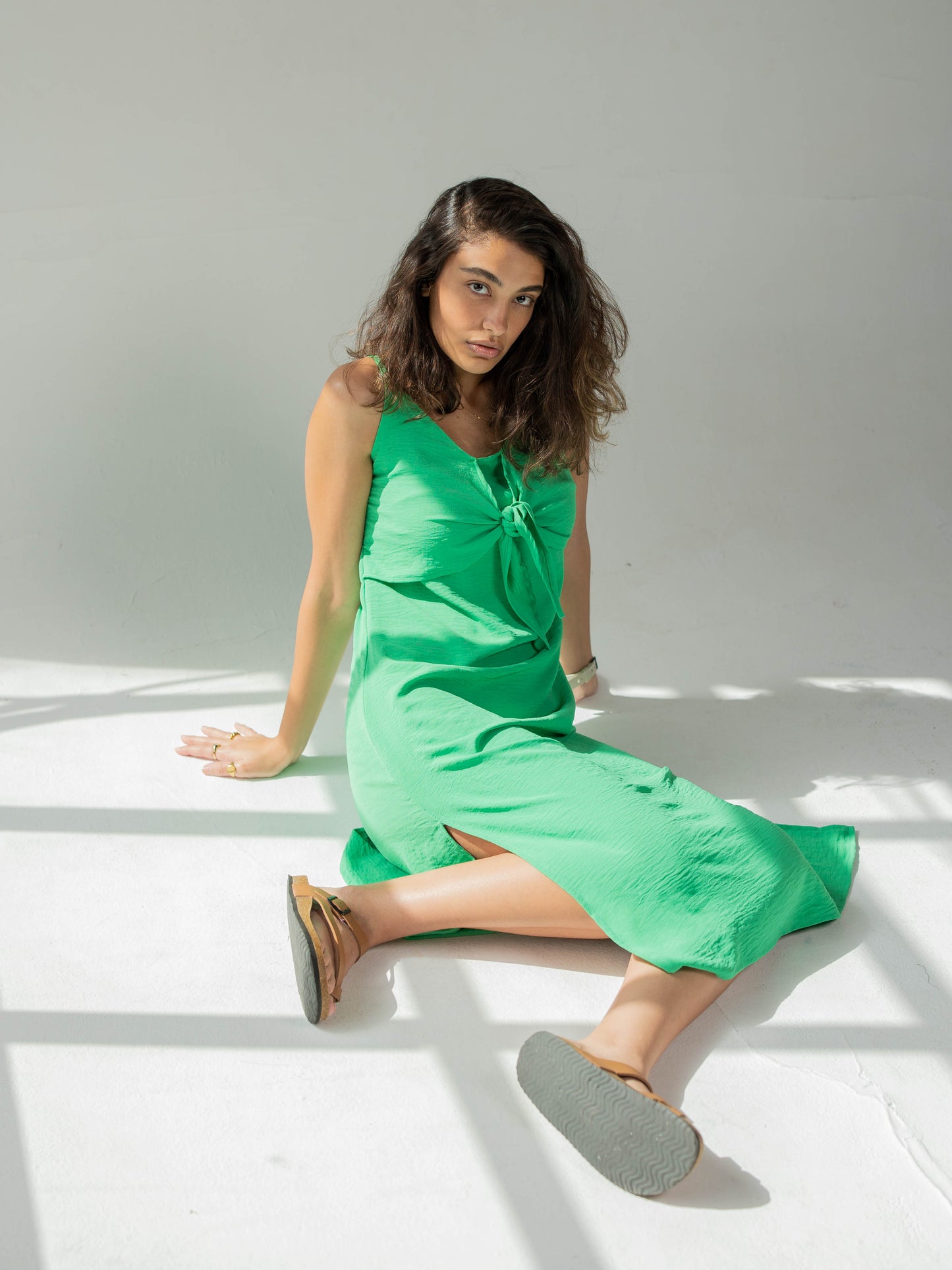 Sandy Sass Green Dress