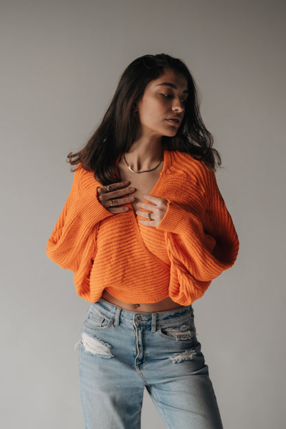 Tie It Up knitted pullover