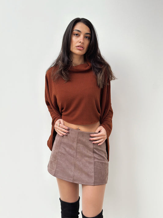 Skirt Story in Suede