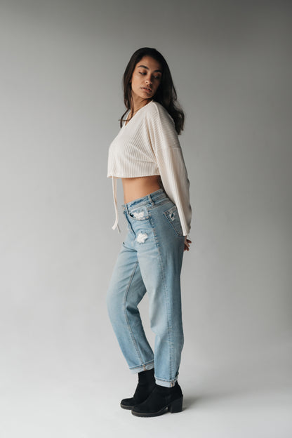 Half The Drama Cropped pullover