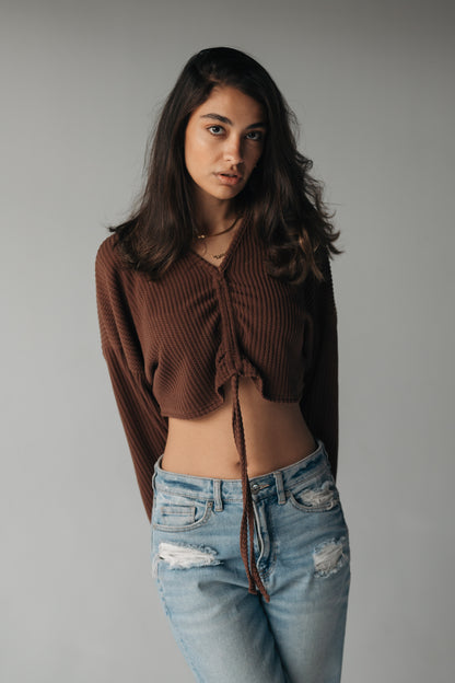 Half The Drama Cropped pullover